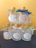 Bottle of liqueur - limoncello - rum - wedding/christening/birthday favor product logo