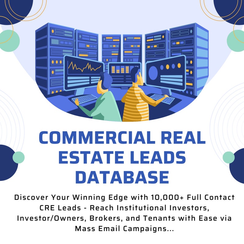Commercial Real Estate Leads Database With 10000 Full Etsy