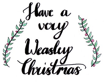 Weasley Christmas - Print (DIN-A5)