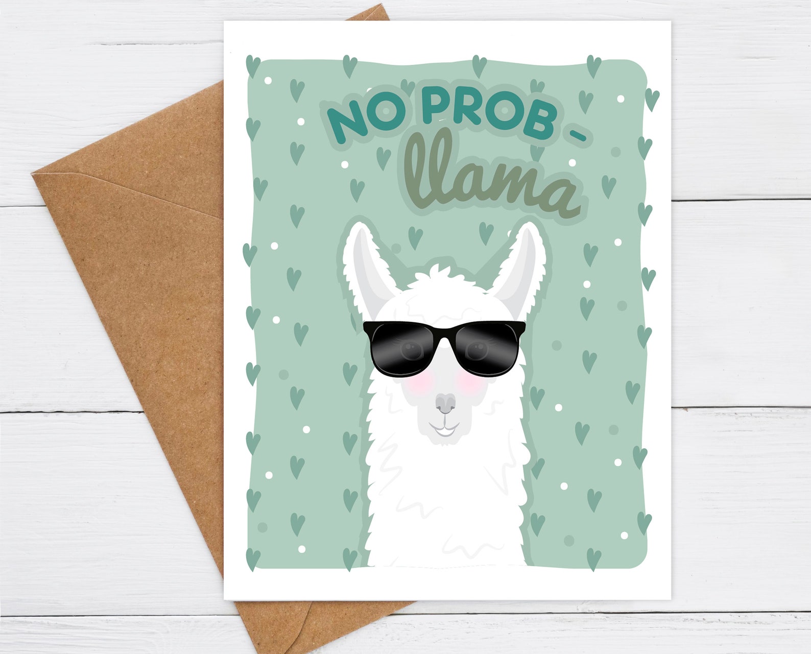 No Prob Llama Punny Llama Card Birthday Pun Cards Llama Etsy no-prob-llama-punny-llama-card-birthday-pun-cards-llama-etsy