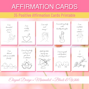 Women Positive Affirmation Cards, Women Empowerment Cards, Positive Affirmation Cards, Self Love, Self Awareness, Mindfulness