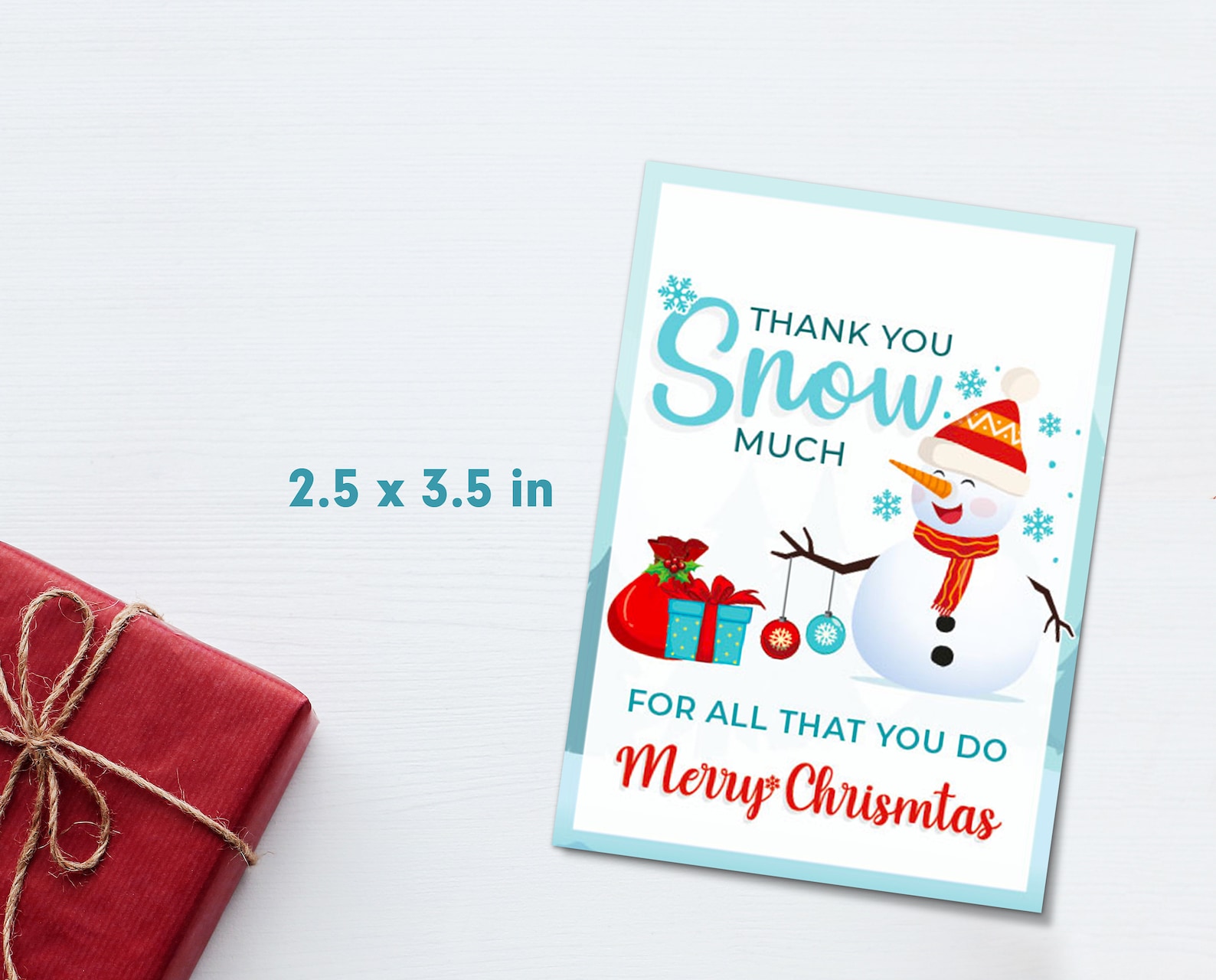 Printable Christmas Cards Preschool Teacher Gifts Idea - Etsy