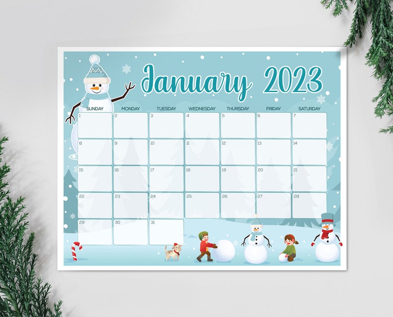 January 2023 Printable Calendar - Il 794xN.4395445082 Nfg1 