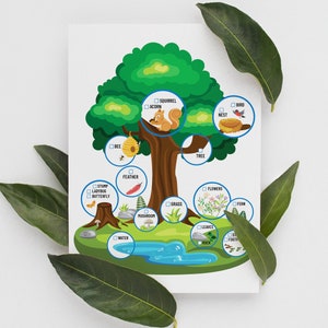 Nature Scavenger Hunt, Outdoor Scavenger Hunt Game, Printable Game For Kids, Yard Games, Kid Activities