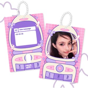 Flip-Handy-Fotokartenhalter | Acryl PC Halter | Kpop Geschenk