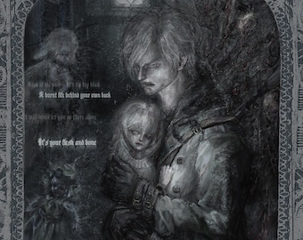 Resident Evil Requiem – Leon and Emily Print