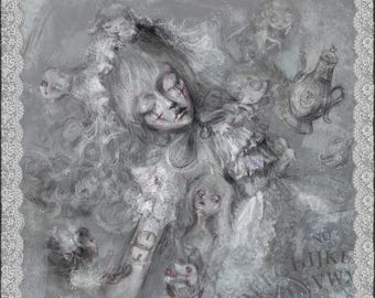 Fear and Hunger — Marina At The White Mold Apartments Print