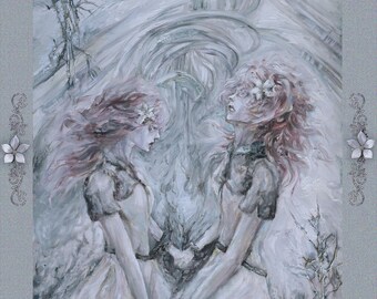 Popola and Devola Print – NieR