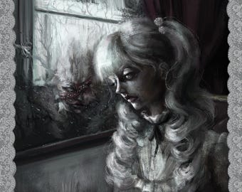 Marina Doppelgänger — Fear And Hunger Termina Print