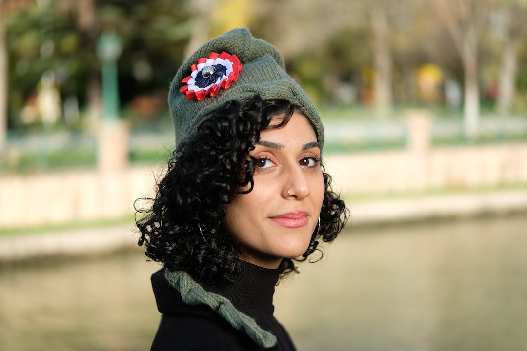 Unique Hand Knit Green Phrygian Cap With French Cockade - Classic ...