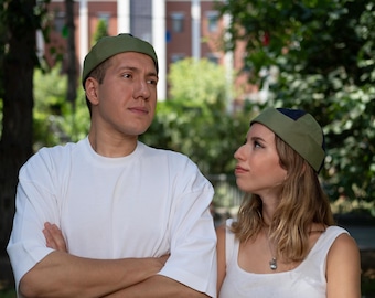 Jean & Green Cotton Docker Cap: Unisex Lined Beanie Alternative