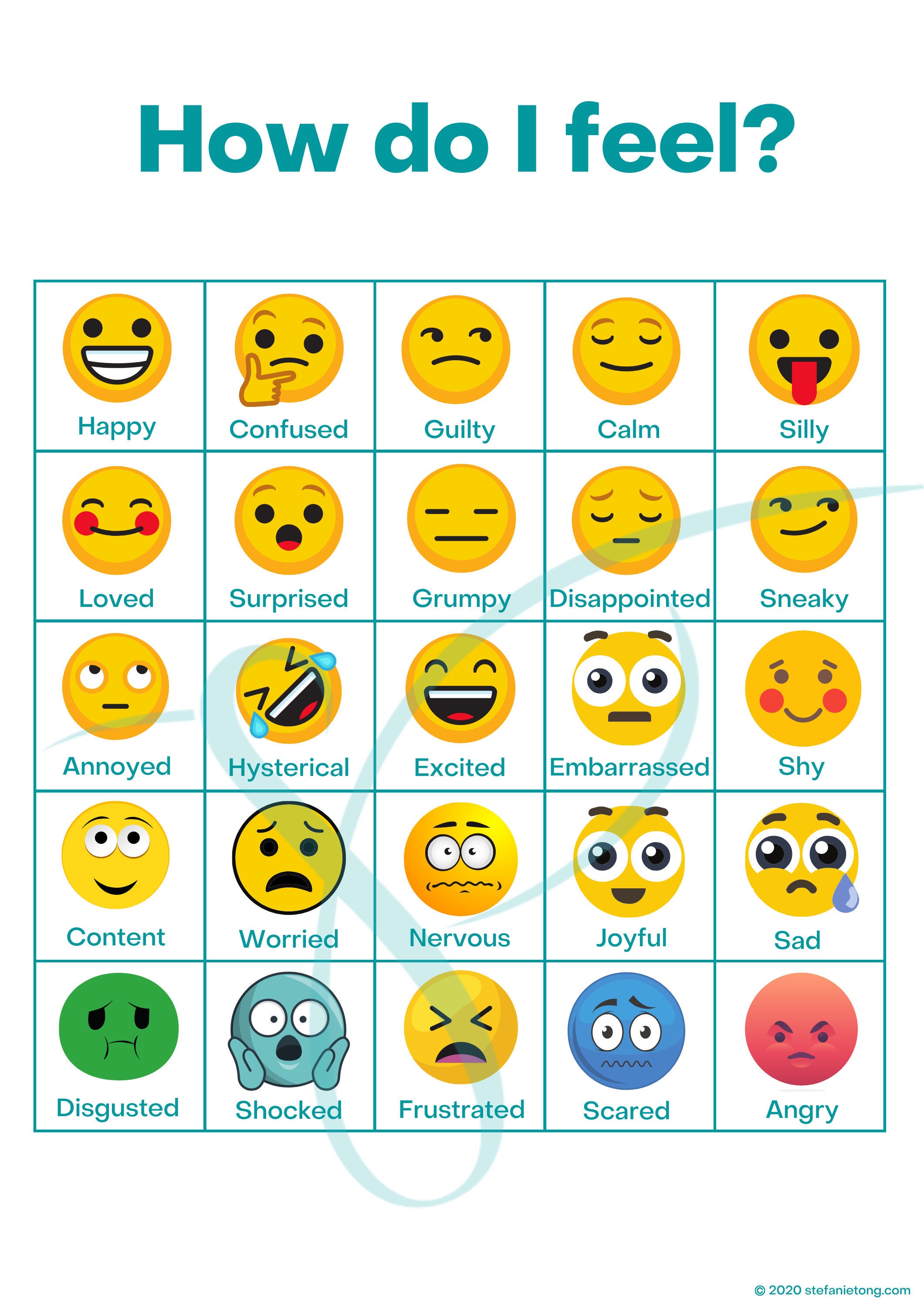 emojis-feelings-chart-digital-print-etsy-israel