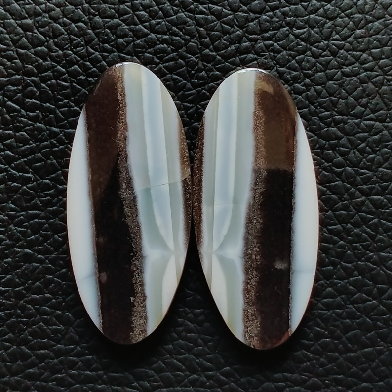 Gorgeous A-One Quality Natural Owhyee Blue Opal Pair Cabochon Oval Shape Gemstone,Wire Wrapping Stone 39.00 Ctr 37X16X4 MM A-757