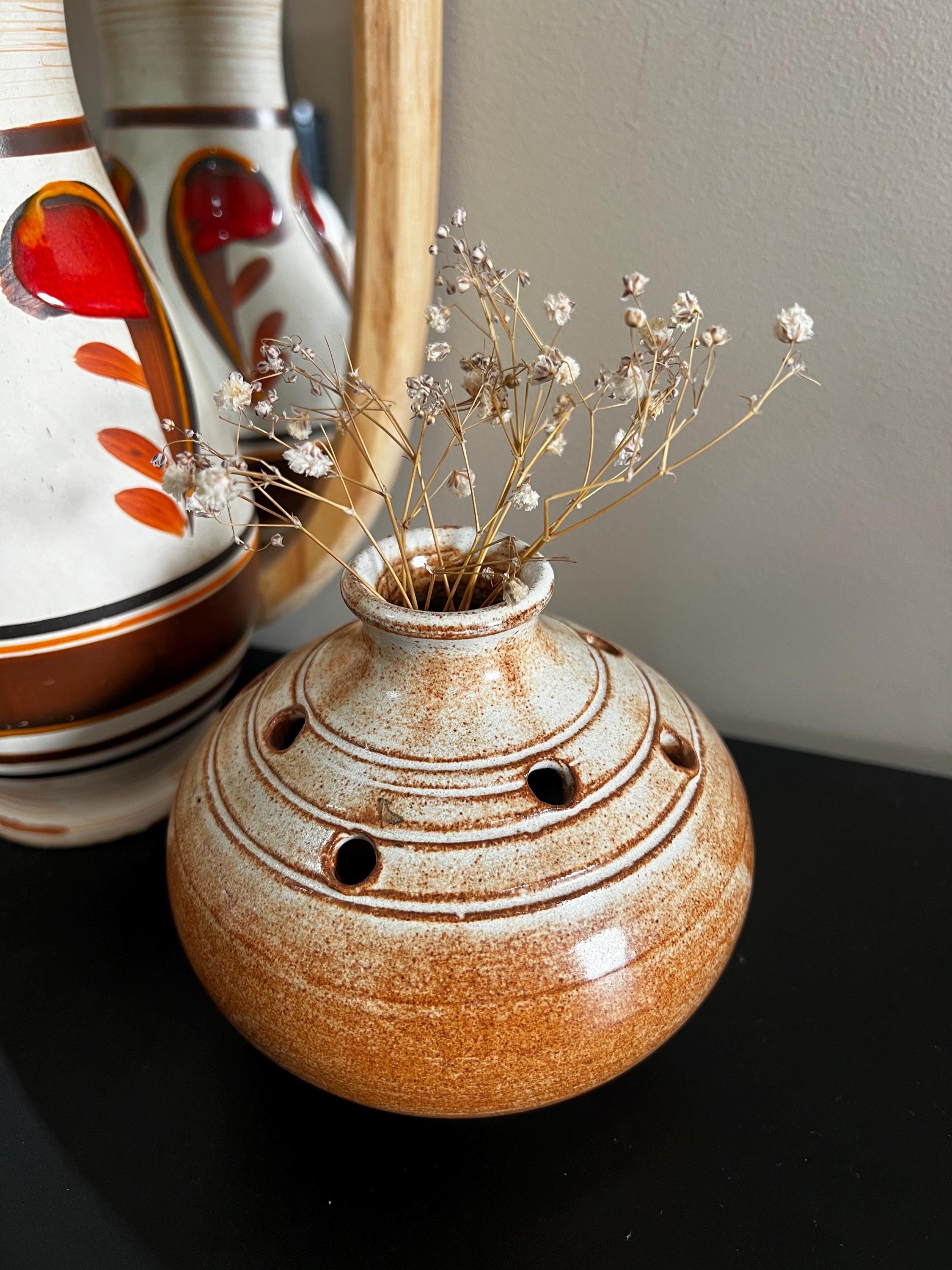 Cream antique flower vases - Etsy 日本