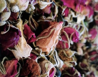 Organic Dried Wildcrafted Finnish Rose Buds