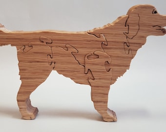 Labrador Retriver Handmade Wooden Jigsaw, Educational Toy, Childs Present, Birthday Present, Christmas Present, Xmas Present