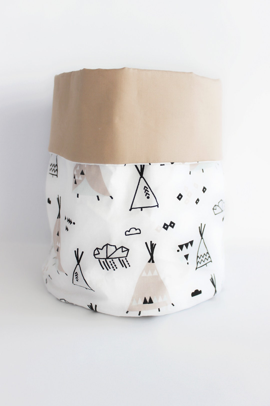 Diaper Basket Changing Table Basket Storage Basket Baby Etsy