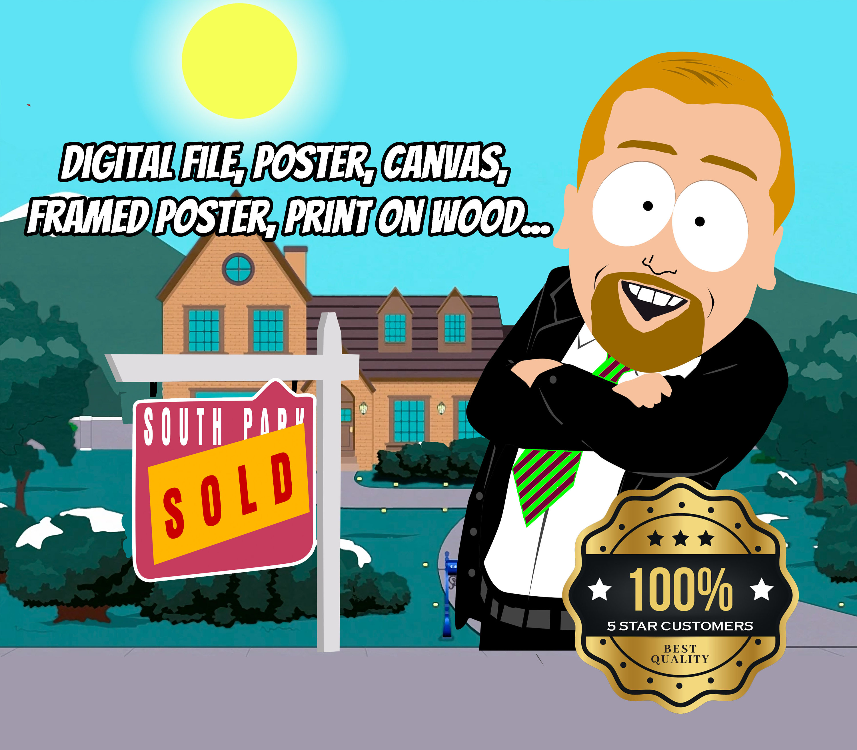 Planning on selling South Park stickers! : r/southparkart