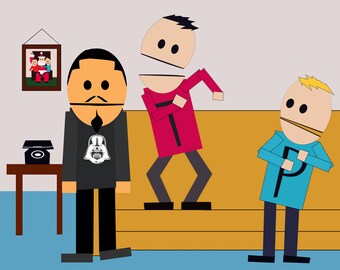 Terrance and Phillip - Etsy