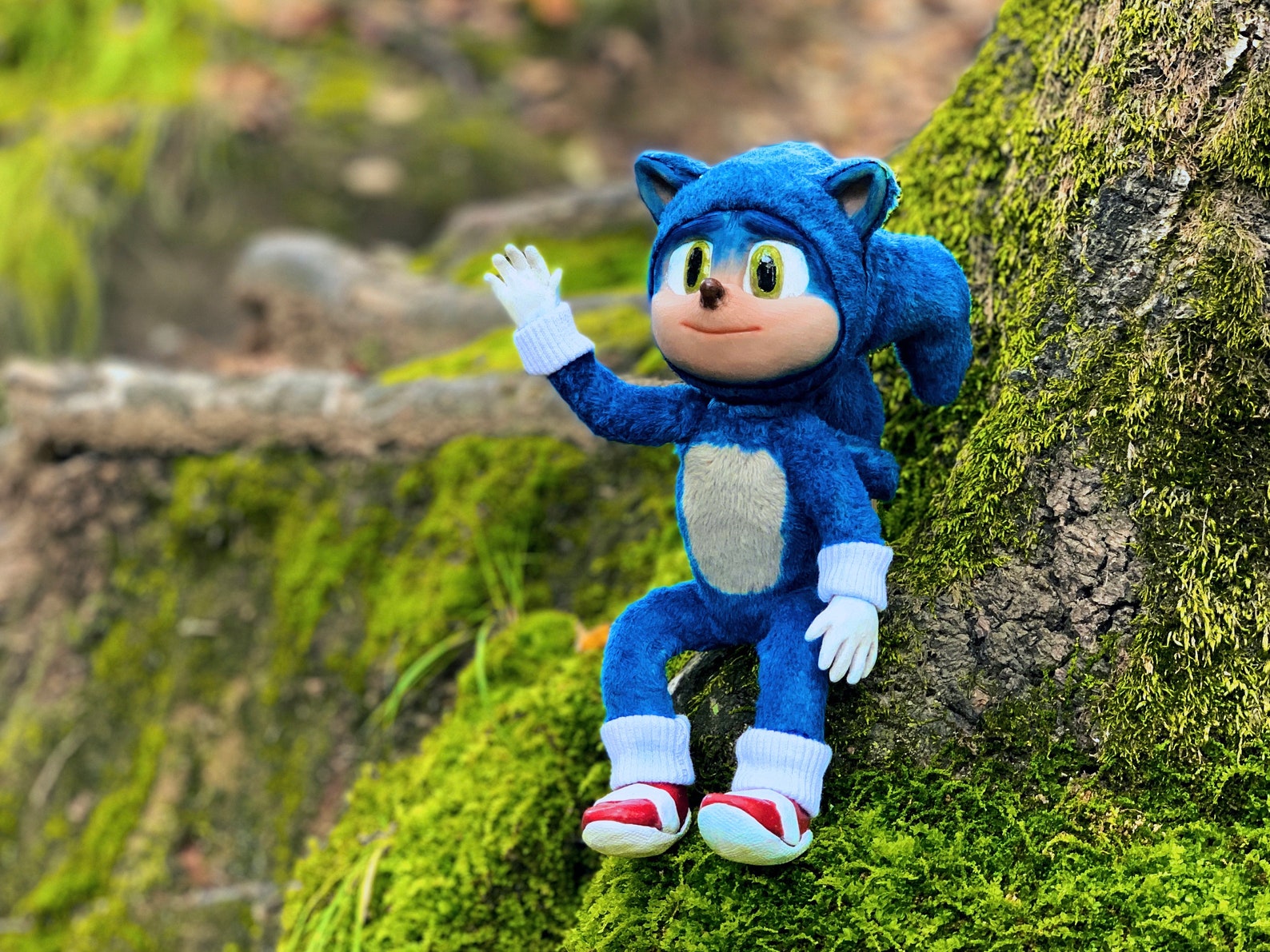 Sonic Sonic the Hedgehog Toy Doll Etsy