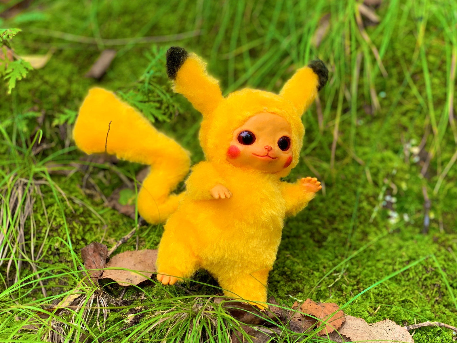 Pikachu Pokemon Pokémon Detective Pikachu Toy Doll Etsy