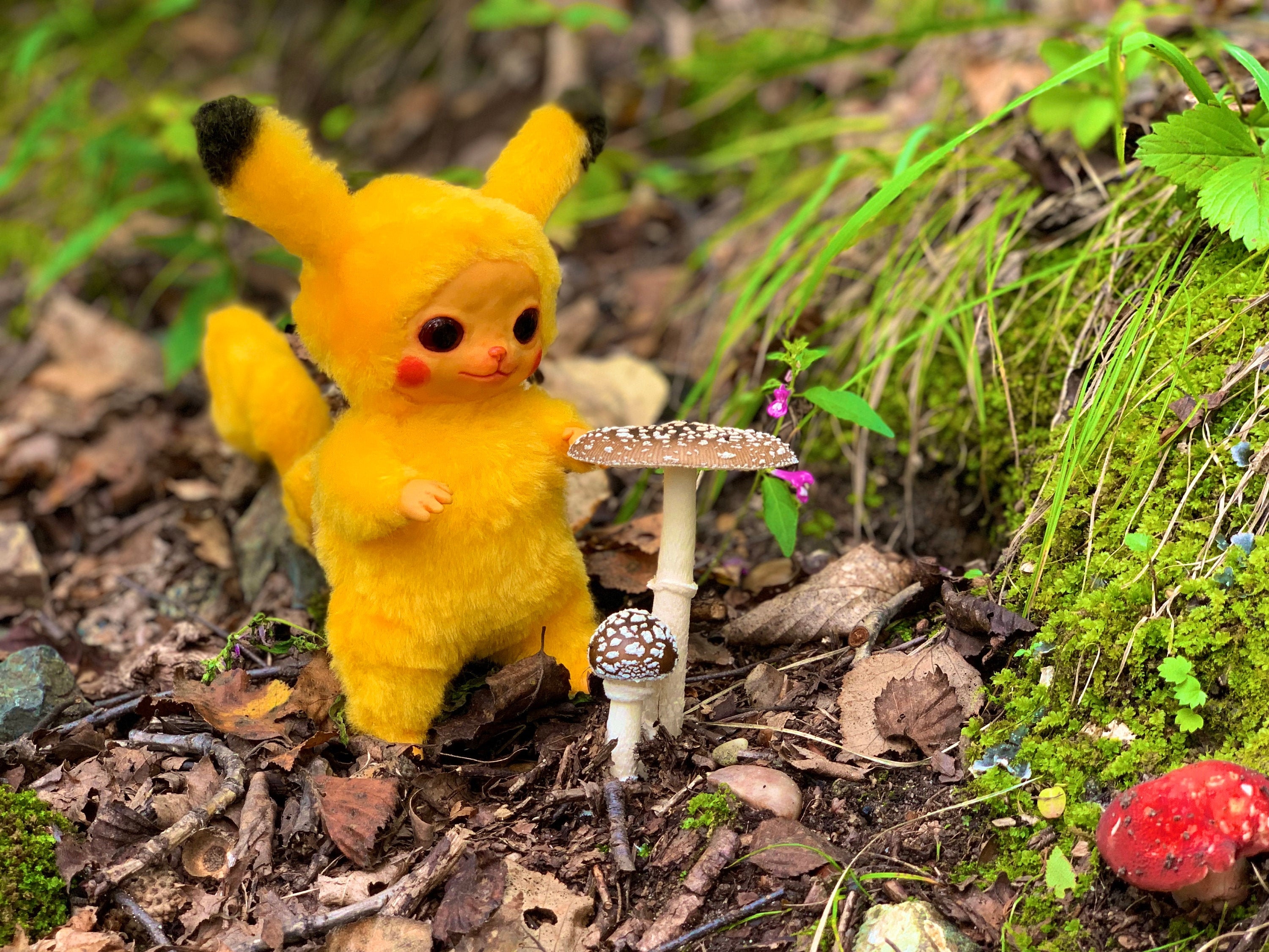 Pikachu Pokemon Pokémon Detective Pikachu Toy Doll Etsy