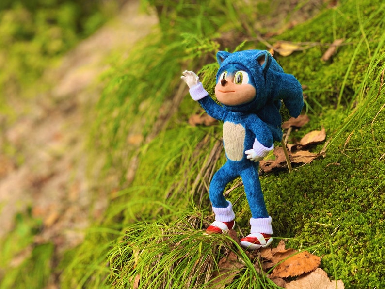 Sonic Sonic the Hedgehog Toy Doll Etsy
