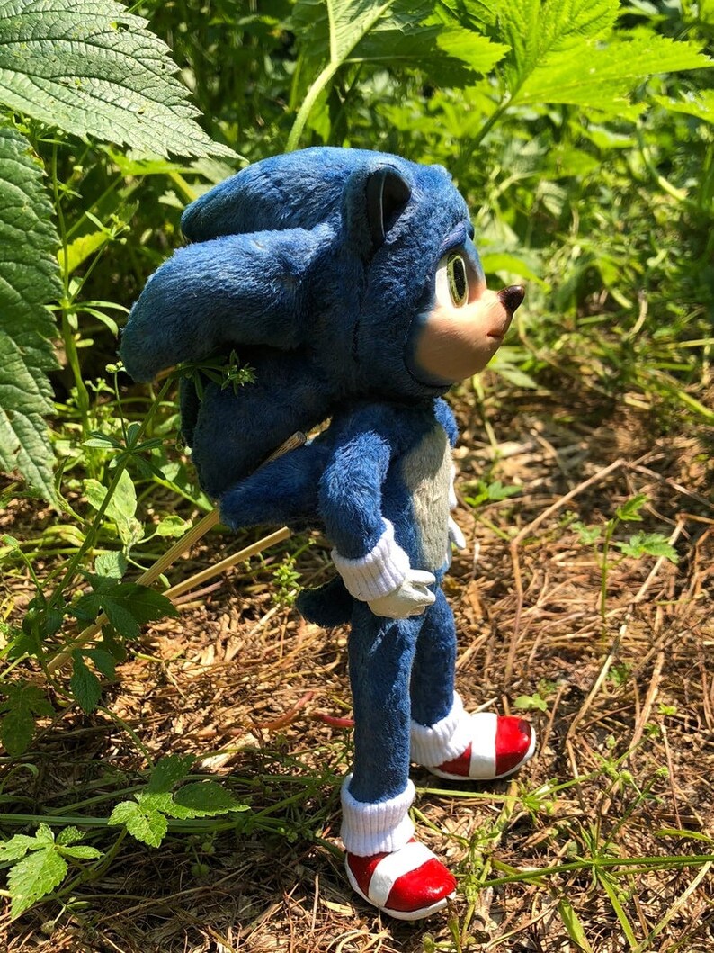 Sonic Sonic the Hedgehog Toy Doll Etsy