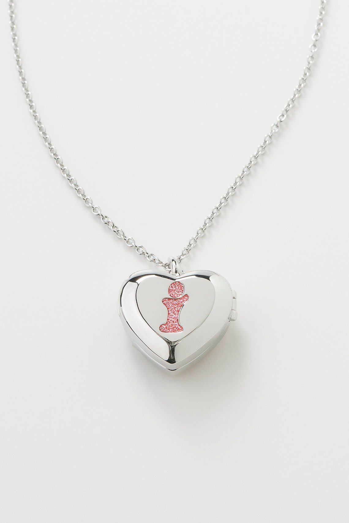 Pink Unicorn Necklace for Little Girl Little Girl Locket | Etsy