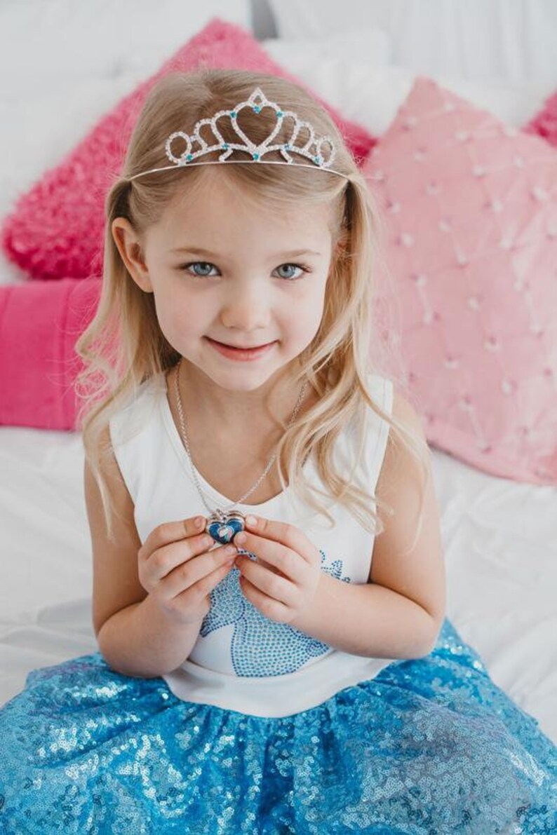 Set of 3 Unicorn Locket Necklaces for Little Girls Girl Etsy