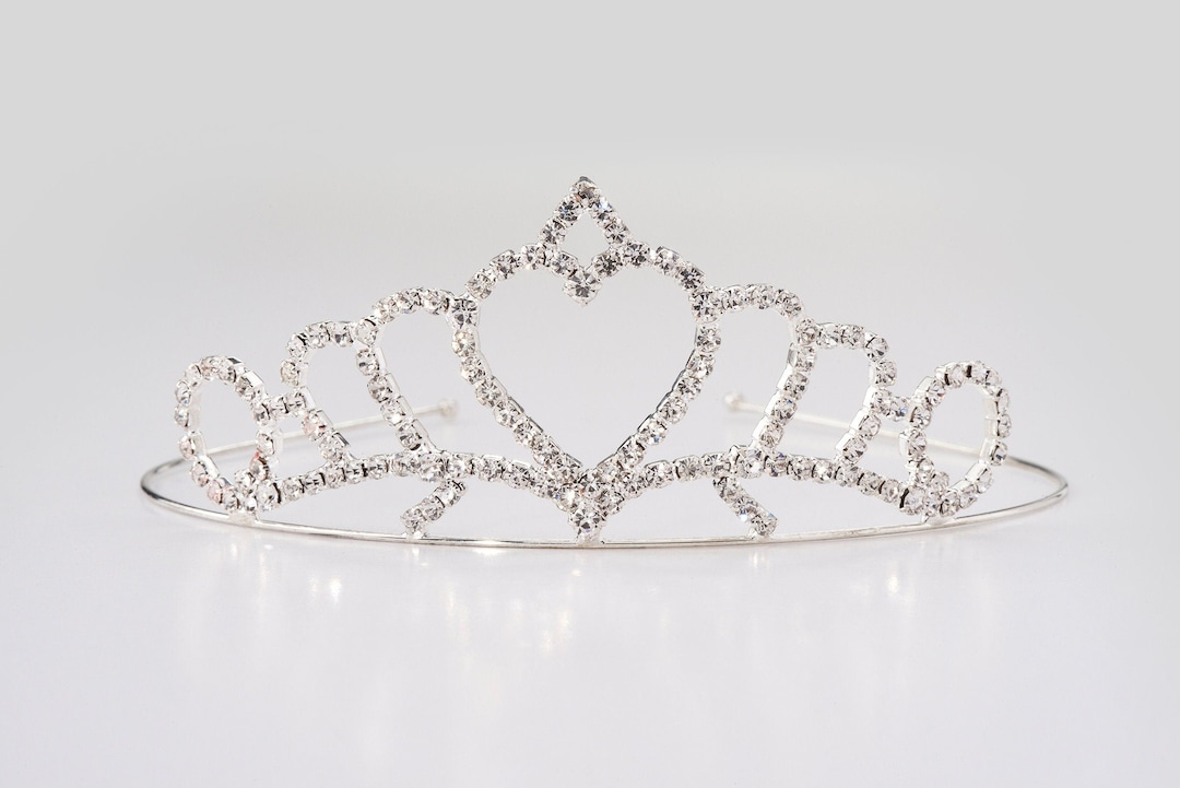 Kid's Silver Tiara with Lime Green Rhinestones (249) – Sparkly Dreams by  Mayra