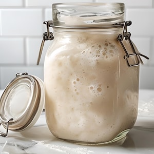 Bestes Rezept für Sauerteig-Starter: Einfacher digitaler Schritt-für-Schritt-Download für Anfängerbäcker und Liebhaber des hausgemachten Brotes