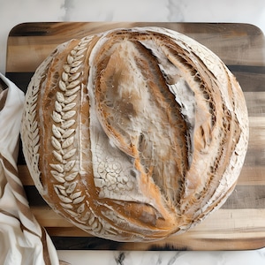 Same Day Sourdough Bread Recipe | Quick Sourdough Loaf, Homemade Artisan Bread, Digital Download Recipe