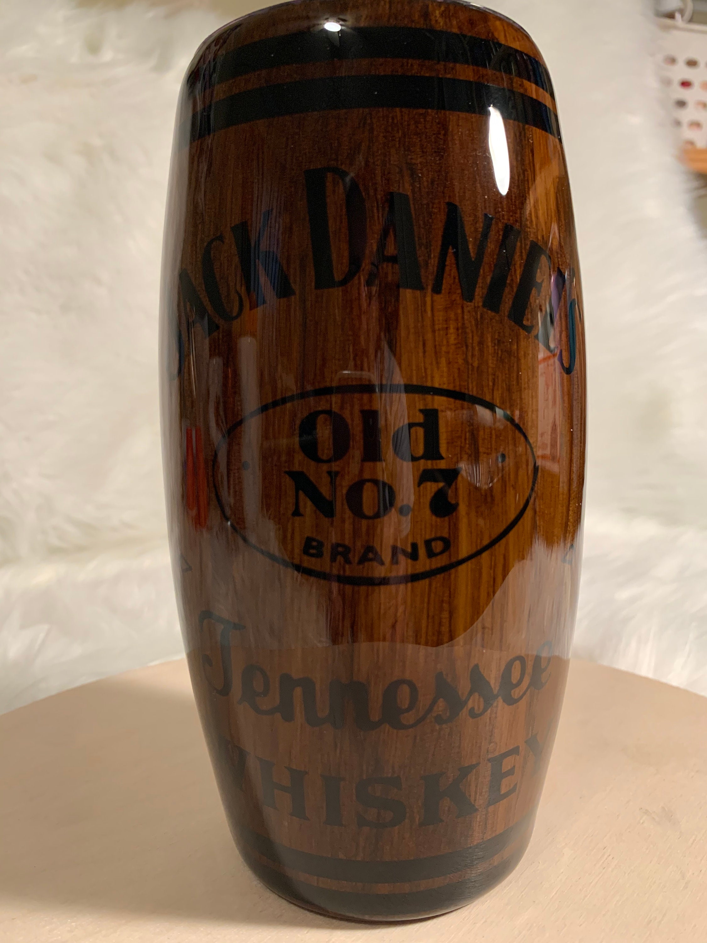 Stainless Steel Jack Daniels Barrel Tumbler Etsy