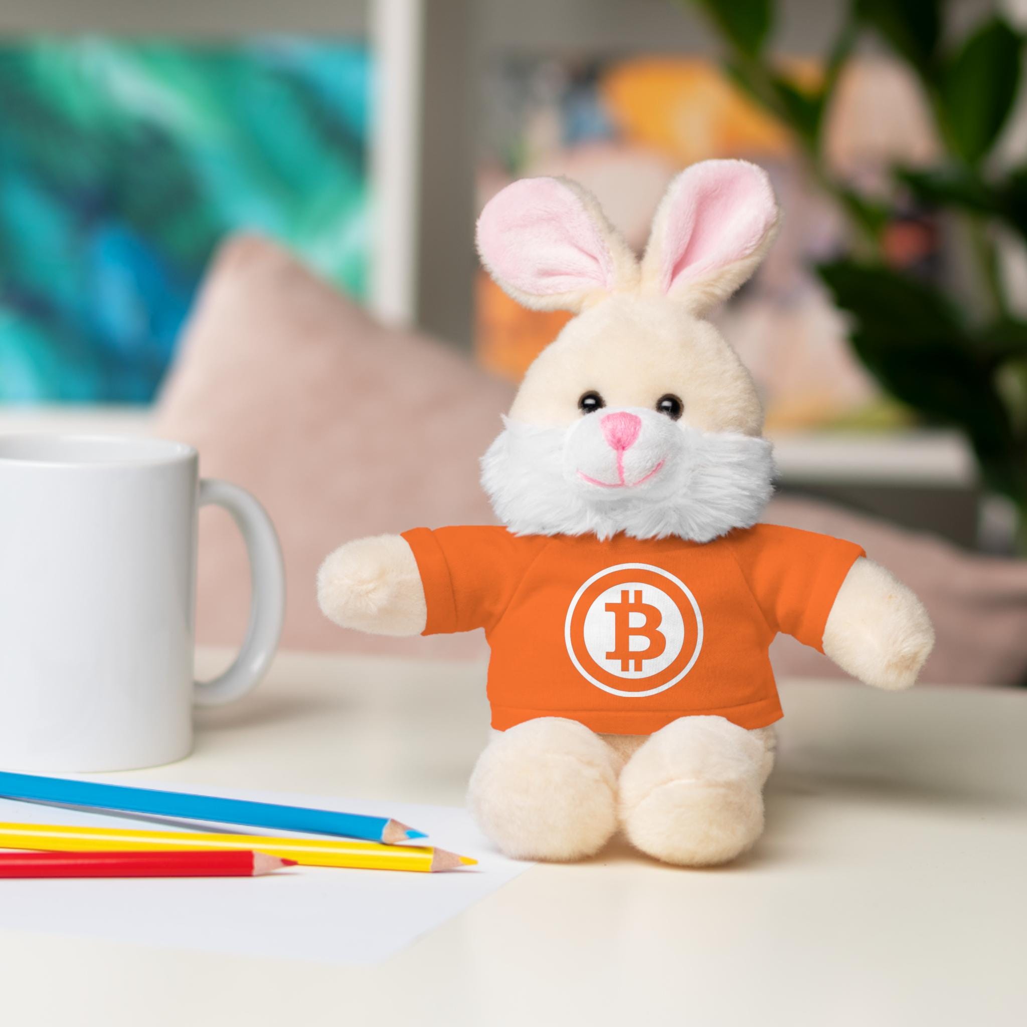 Bitcoin Stuffed Animals With Tee | Panda, Lion, Bear, Bunny, Jaguar, and  Sheep | BTC Crypto - Etsy