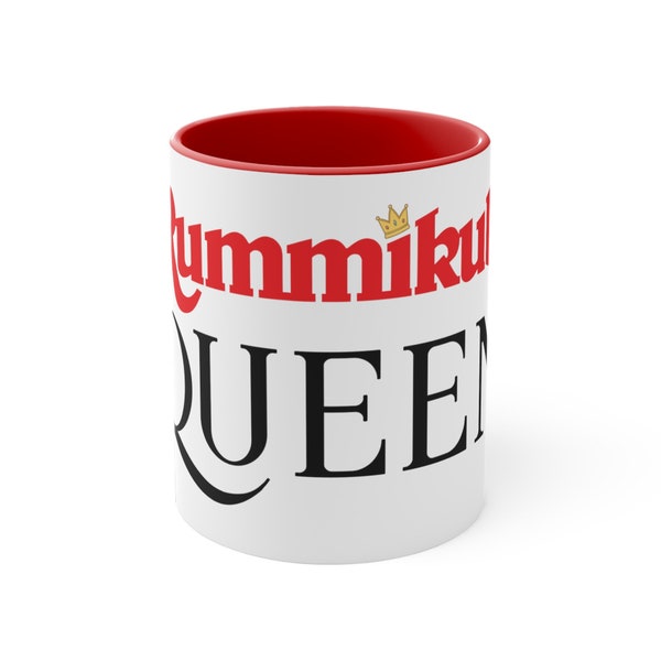 Rummikub Queen Mug with Accent Coffee Mug (11oz)