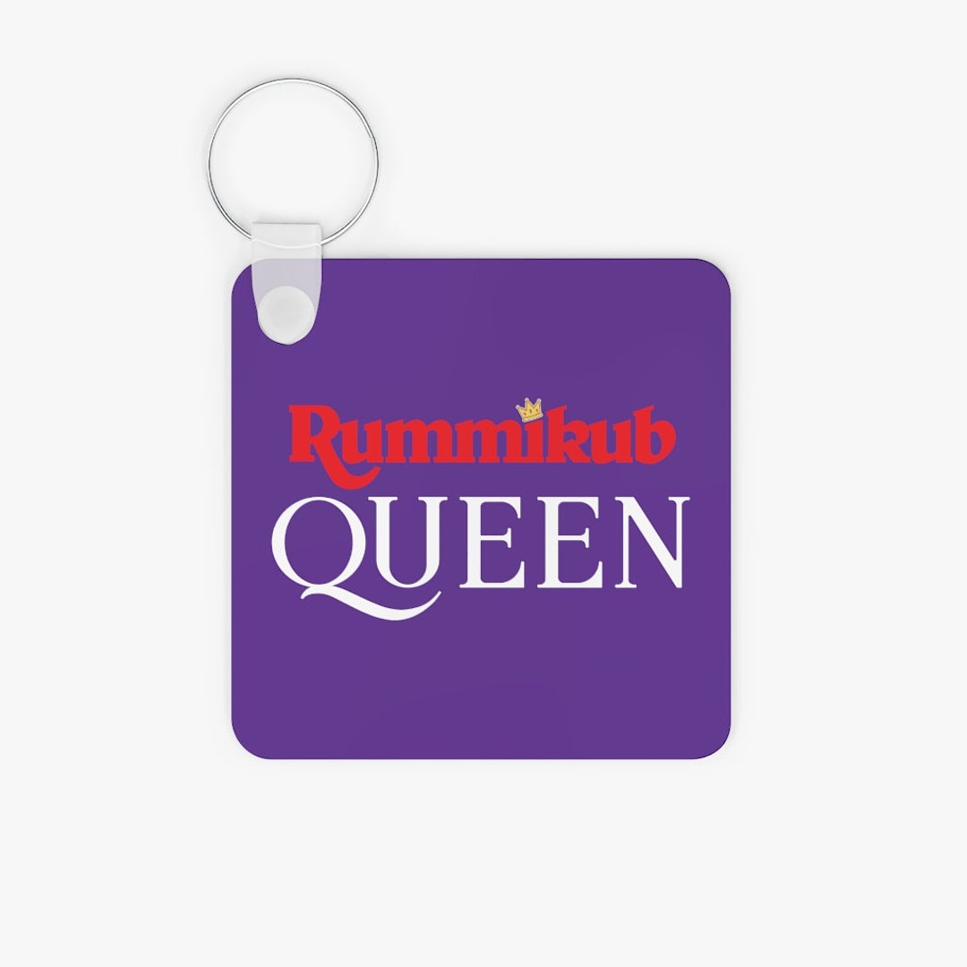 Rummikub Queen with Crown and Royal White Font Square Photo Etsy