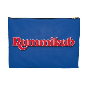 Blue Rummikub Tile Bag | Storage Bag for Rummikub Tiles |  | Rummikub  | Storage Case for Rummikub Game