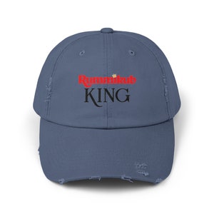 Rummikub King Unisex Distressed Cap