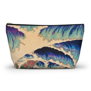 Japanese Art Mahjong Tile Bag | Mahjong Bags For Tiles | Mah Jongg Bag | Bag For Mahjong Tiles | Mahjong Tile Storage Bag