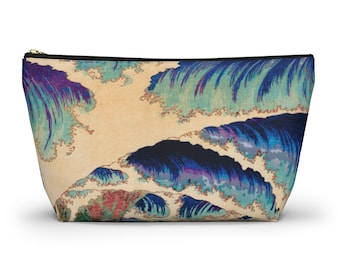 Japanese Art Mahjong Tile Bag | Mahjong Bags For Tiles | Mah Jongg Bag | Bag For Mahjong Tiles | Mahjong Tile Storage Bag