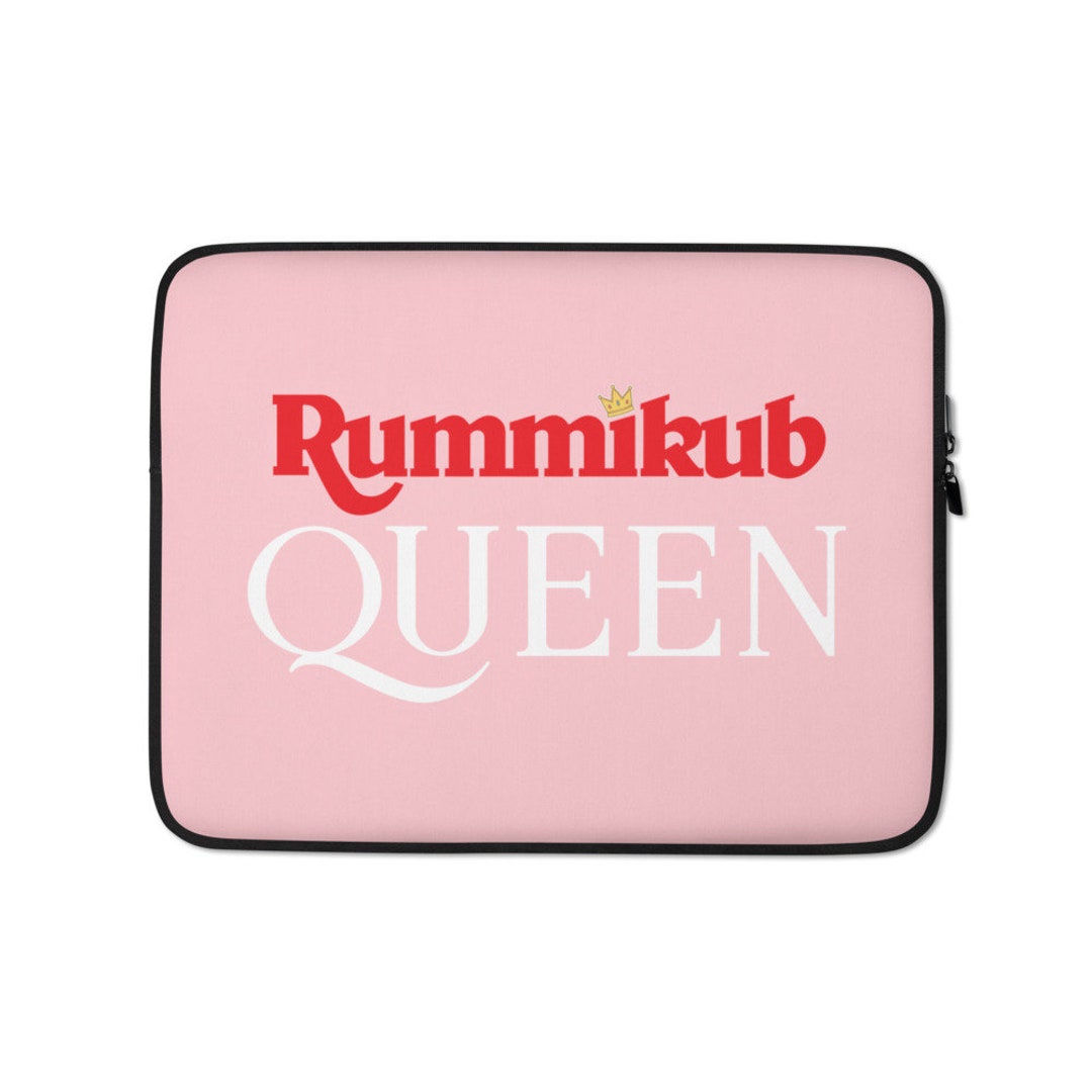 Rummikub Queen pink Laptop Sleeve Etsy