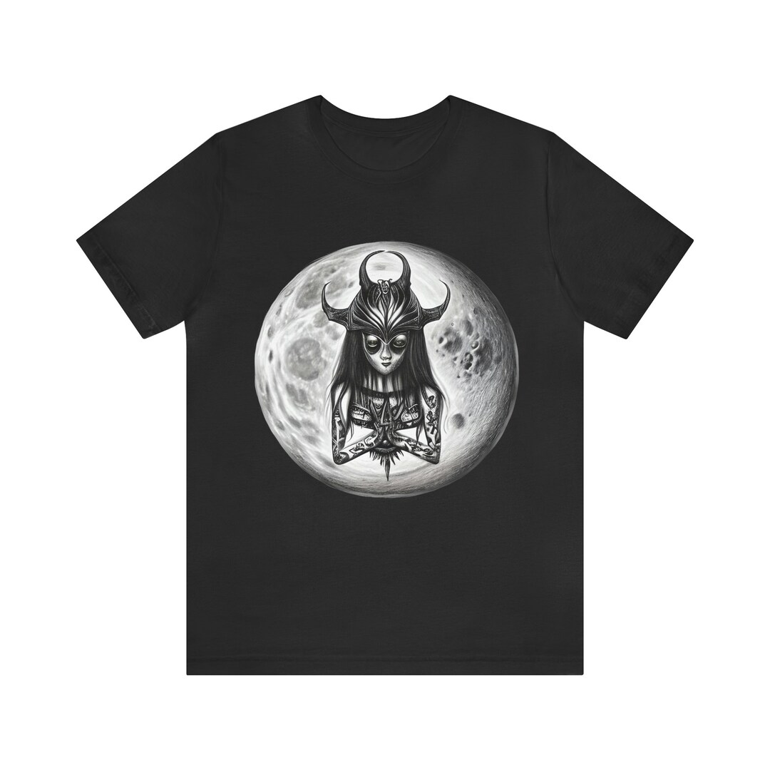 Mini Letrero Hojalata Hexxie Brooke - 'Stay Wild' Luna | Bruja Gótica Regalo Original