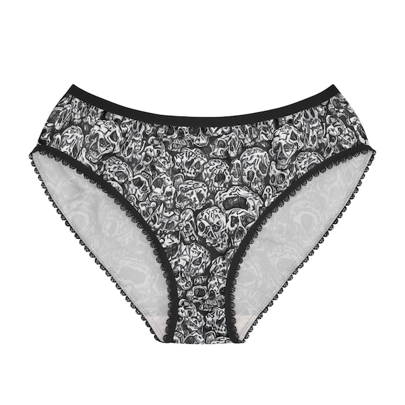 Vintage Gothic Skulls Goth Underwear: Underwear From the