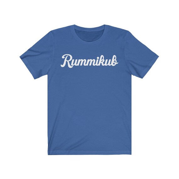 Rummikub Vintage Font Unisex Jersey Short Sleeve Tee Etsy