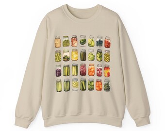 Pickle Sweatshirt Just Pickle Jars - Funny Pickle Lover Sweater Pickles Sweatshirt Foodie Cadeau voor haar Moederdag