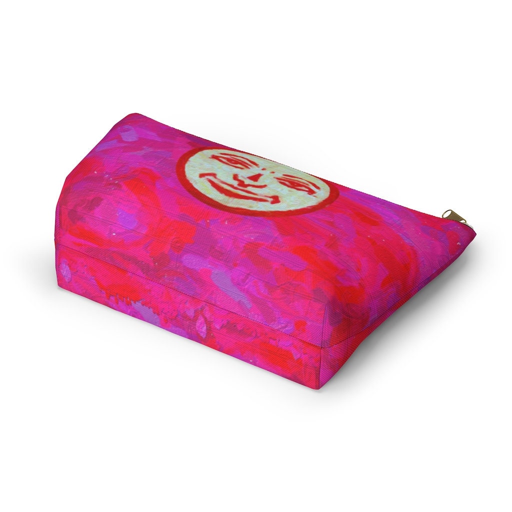 Pink Rummikub Neon Pink Oil Painting Rummikub Joker Tile Bag | Storage Bag for ...