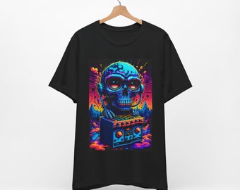 サイケデリック サウンド エンジニア T シャツ | トリッピー サウンド ミキサー レコーディング スタジオ