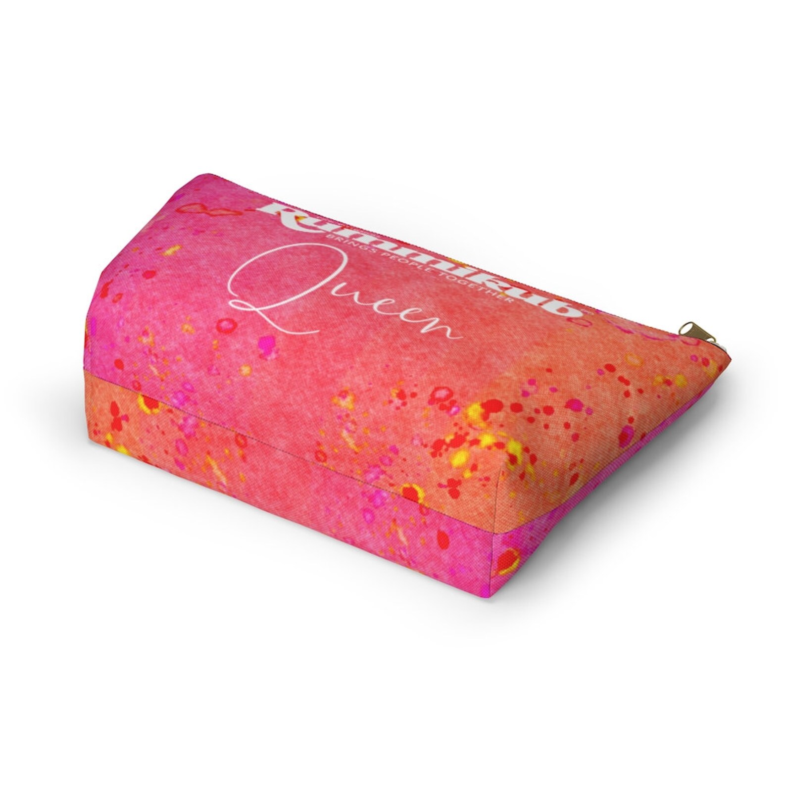 Pink Rummikub Rummikub Queen (pink Watercolor) Rummikub Tile Bag | Storage Bag for ...
