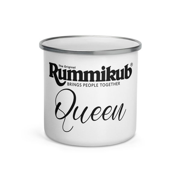 Rummikub Queen Enamel Mug
